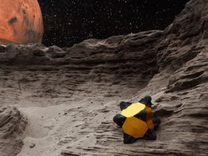 LE robot explorateur de comète DE LA NASA