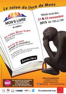 Mon's livre 2015 : Salon du livre au Lotto Mons Expo.