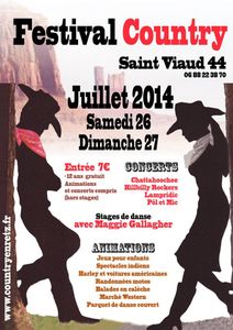 Festival Country ce week-end à Saint Viaud