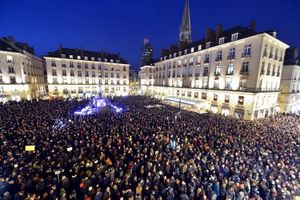 Manif à Nantes - Photo Libération