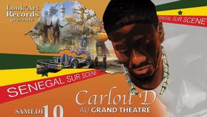 MUSIQUE : CARLOU D en concert, SAMEDI 10 JANVIER 2015 AU GRAND THEATRE DE DAKAR