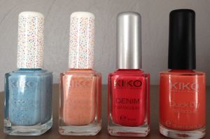 Les vernis KIKO achetés pour le printemps