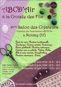 Ce week-end, c'est le salon des créateurs d'ABCD'Air