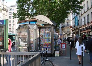 Travaux rue Riquet et à la station Marx Dormoy en ce début d'année 2015