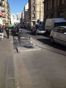 De nouveaux emplacements pour deux roues rue de Torcy