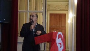 Hommage à Mohamed-Sghaier OULED AHMED, 10 mai 2016, à lea Mairie de Paris 10ième