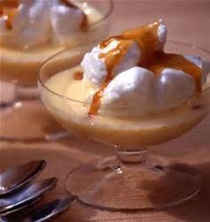 Île flottante au caramel