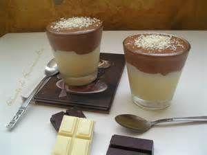 mousse aux deux chocolats