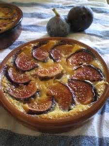 voici un flan aux fruits