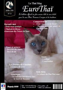 Couverture de notre nouveau numéro.