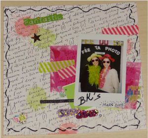 Ma page pour Lydie