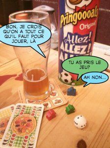 Crazy Kick : Allez les (meeples) bleus !