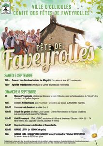 Ollioules/Fête de Faveyrolles Samedi et Dimanche
