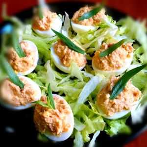 Oeufs au thon