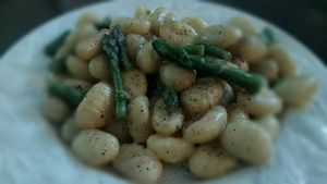 Gnocchis aux asperges