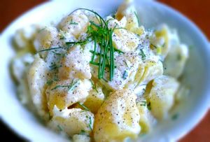 Salade de pommes de terre crémeuse