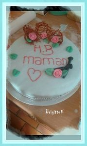 gâteau anniversaire maison