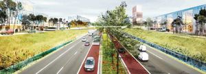 Le schéma de l’autoroute « pacifiée » publié par le Journal du dimanche, le 29/06/2014.