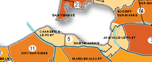 Le canton de Charenton