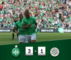 Résumé écrit du match ASSE / MONTPELLIER
