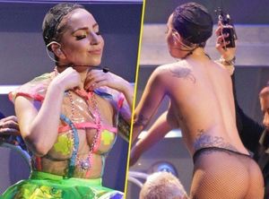 Lady Gaga denudée sur scène