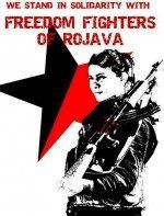 1er novembre : soutien communiste libertaire international au Kurdistan syrien