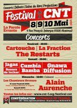 Festival de la CNT-F, du 8 au 10 mai à Montreuil