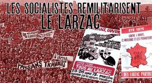 La légion sur le Larzac