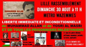 Rassemblement de soutien à la cause Palestinienne ce dimanche à Lille