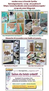 rdv le 18 19 20 novembre 2016