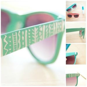 D.I.Y personnaliser ses lunettes de soleil