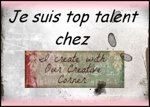 Invitée TOP talent....