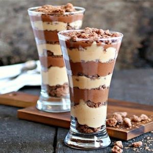 Semifreddo au mascarpone, amaretti et gianduiotti