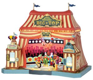 Le cirque Big Top, un manège musical miniature Lemax