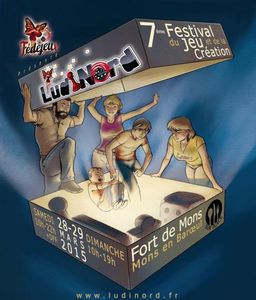 LUDINORD, Festival du Jeu et de la Création - Du 28 au 29/03 à Mons en Baroeul