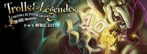 TROLLS ET LÉGENDES 2015 - Du 3 au 5/04 à Mons