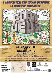 FESTIVAL FORT EN JEUX - Du 18 au 19/07 au Fort de la Pointe de Diamant