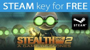 STEALTH INC 2 - En téléchargement gratuit sur Humble Bundle jusqu'au 31/08
