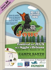 ORLÉANS JOUE 2015 - Du 12 au 13/09 au Campo Santo