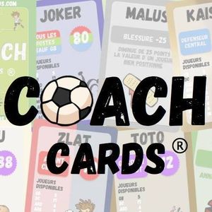 NOUVEAU PARTENAIRE - COACH CARDS, le Jeu de Cartes!