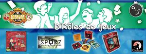 SOIRÉE "D'RÔLES DE JEUX" - Le 24/11 à Lyon