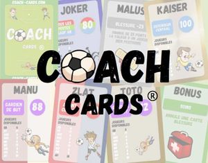 COACH CARDS - L'équipe de foot idéale (ou pas) dans ton paquet de cartes!