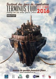 Festival des Jeux de Simulation: TERMINUS LUDI - Les 12 et 13/03 à la Maison de Quartier Francisco Ferrer (RENNES)