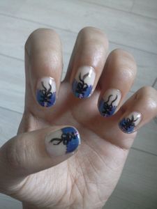 Corset bleu