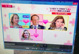 Jour béni... Joli coeur passe à la télé...