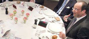 Vive le roi Hollande, le gourmand...