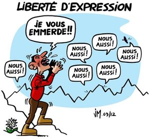 Liberté d'expression à géométrie variable