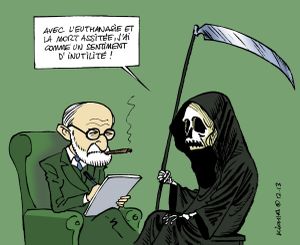 Recherche sur l'euthanasie = Sudation profonde