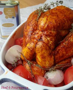 Poulet au four