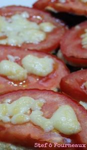 Aubergine comme presque une pizza